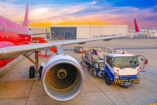 aircraft refuelling contaminated aviation fuel