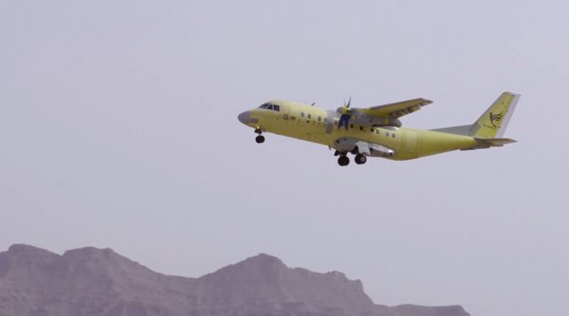 An-124 Iranian variant flying