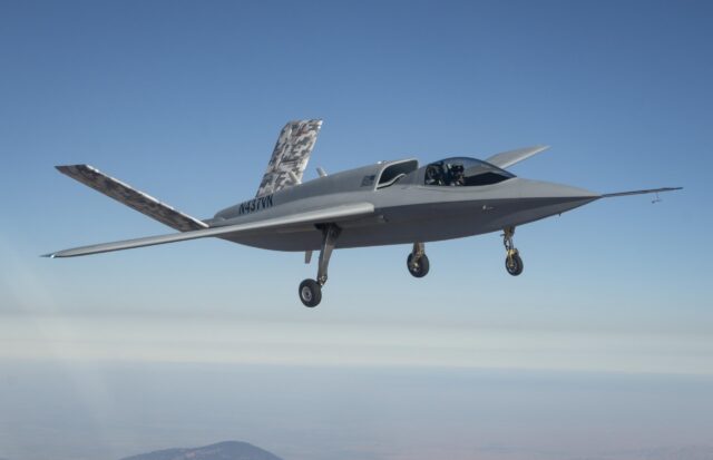 Northrop Grumman YFQ-48 Talon Blue 2